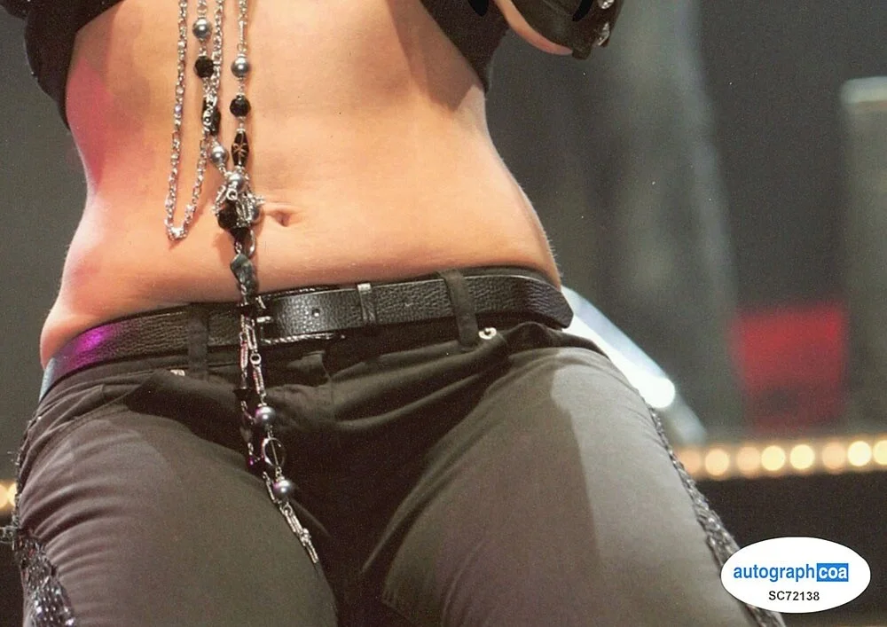 Rachel Stevens — Rachel Stevens signed "S CLUB 7" 8x10 Photo a PROOF Autograph SEXY Hot ACOA COA, изображение 5