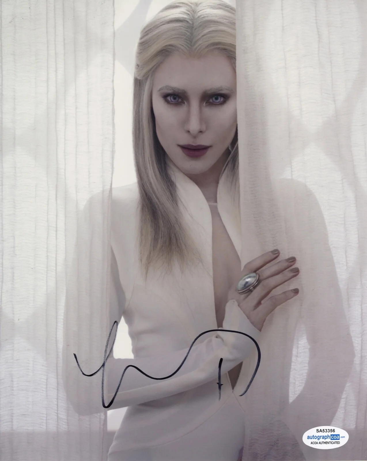 JAIME MURRAY — Jaime Murray signed Autographed "DEFIANCE" 8x10 Photo PROOF s SEXY Stahma ACOA, изображение 3