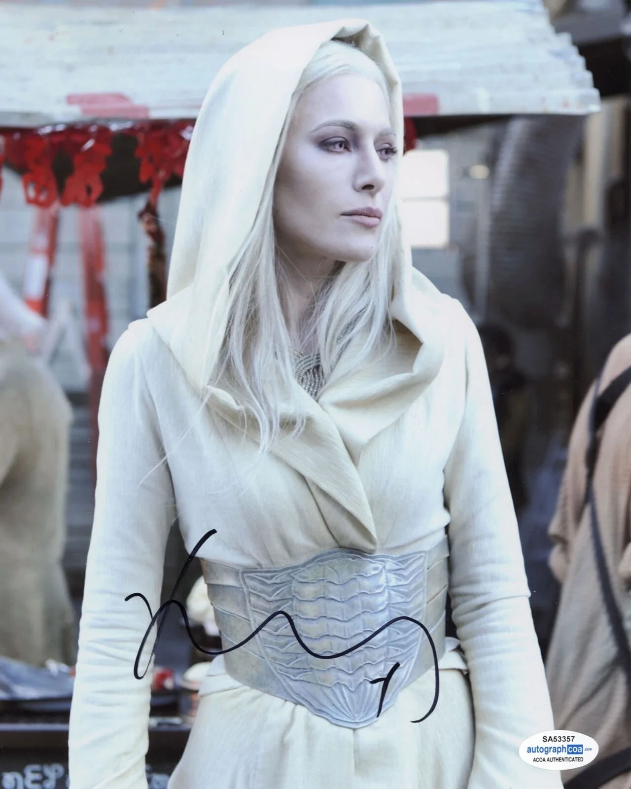 JAIME MURRAY — Jaime Murray signed Autographed "DEFIANCE" 8x10 Photo PROOF t SEXY Stahma ACOA, изображение 3