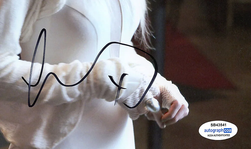 JAIME MURRAY — Jaime Murray signed Autograph "DEFIANCE" 8x10 Photo PROOF e SEXY Stahma ACOA COA, image 4