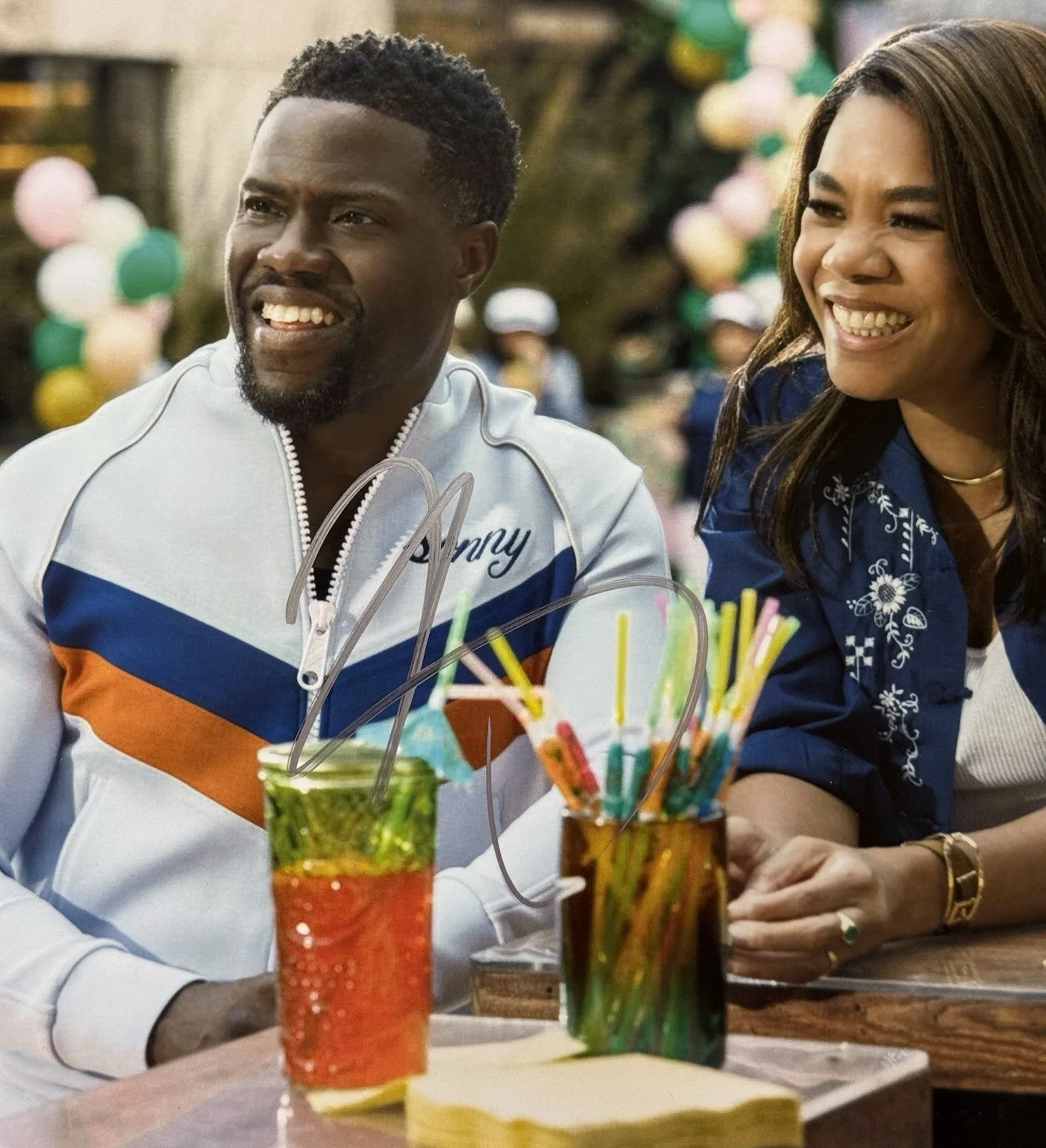Actor Comedian Kevin Hart Autographed 8x10, image 2