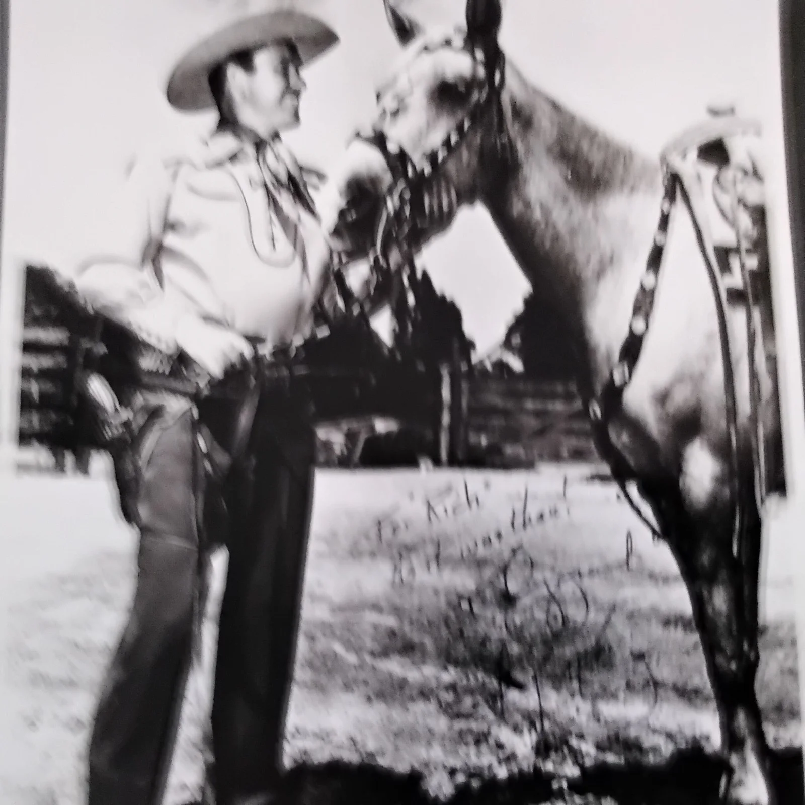 Kirby Grant Signed Photo 40s Movie TV Actor Sky King Bullet Code 3 Mesquiteers, изображение 3