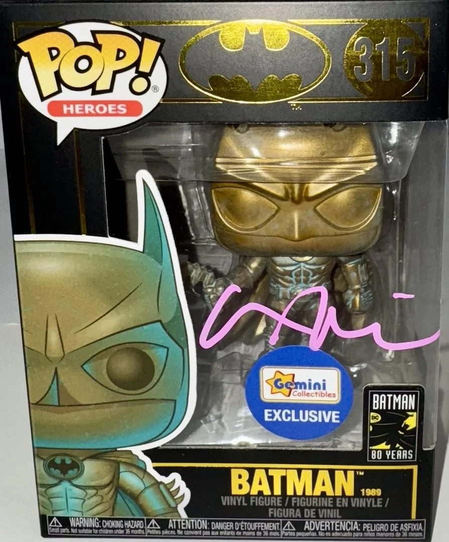 Val Kilmer Signed Batman Funko #315 "Batman" Exclusive -Celebrity Authentics, изображение 2