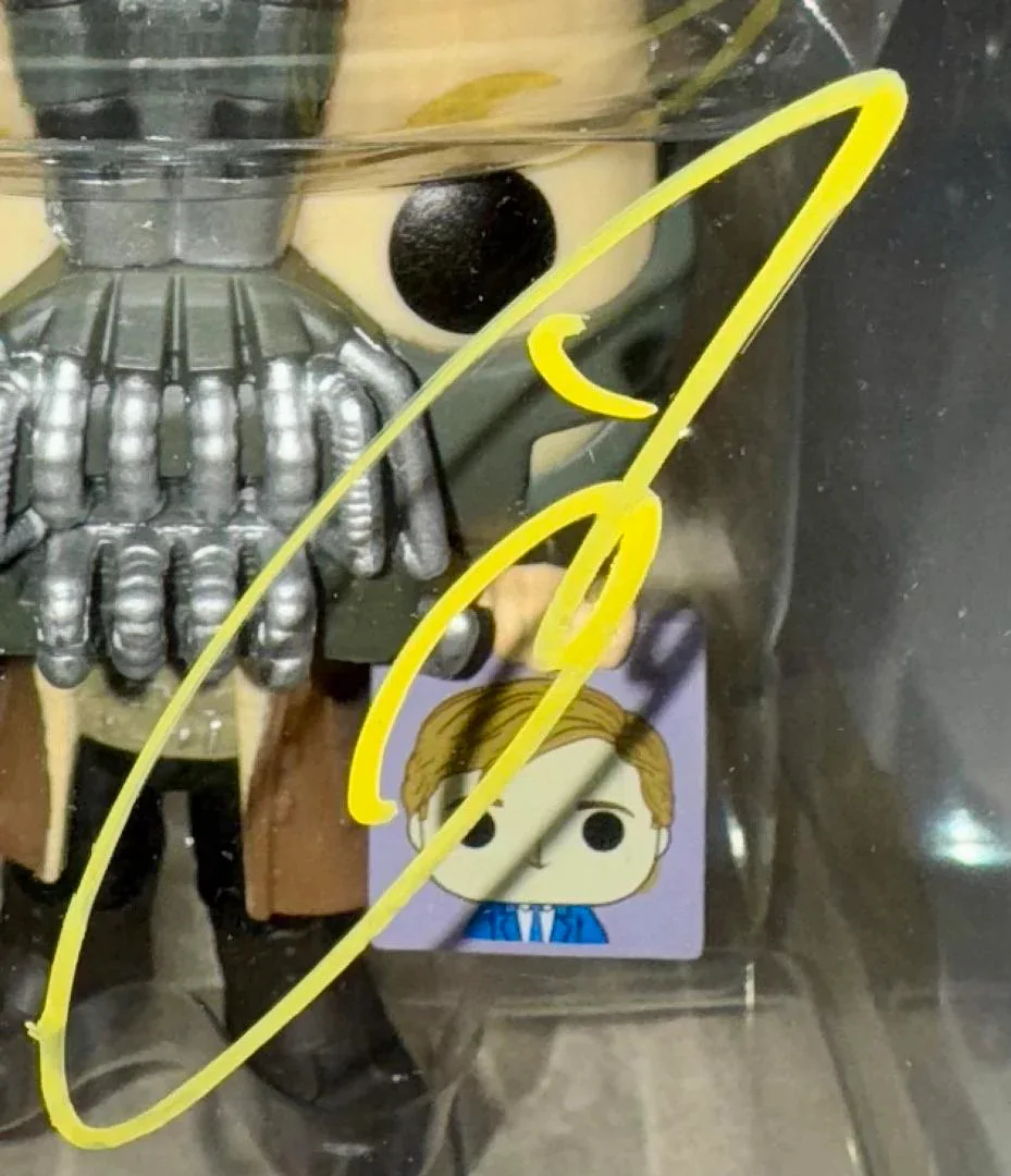 Tom Hardy Signed Funko Pop #533 "Bane" (Dark Knight Rises) - Beckett COA #03, изображение 3