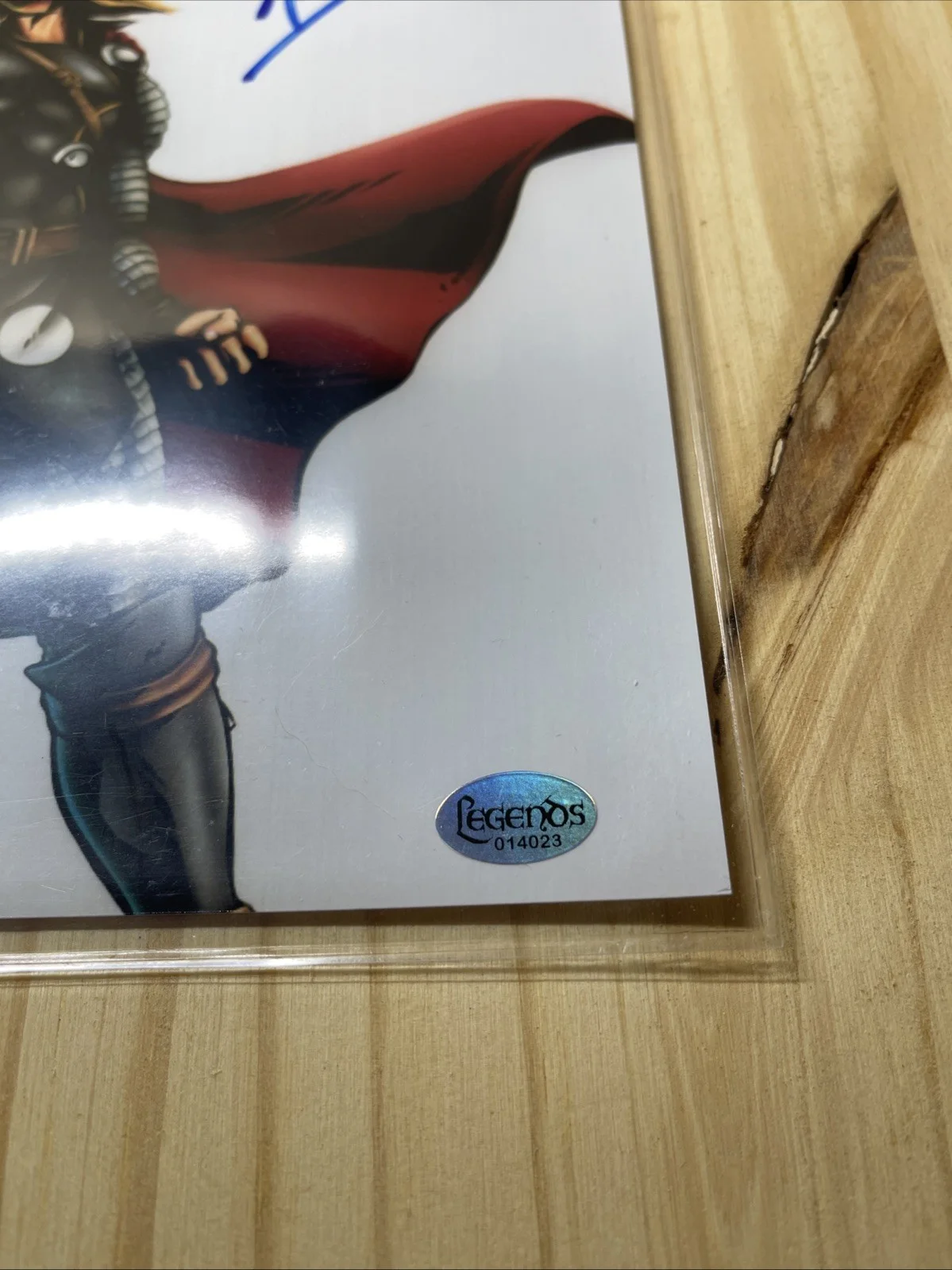 Stan Lee Signed THOR 8x10 Photo Print Authentication legends COA #014023, image 3