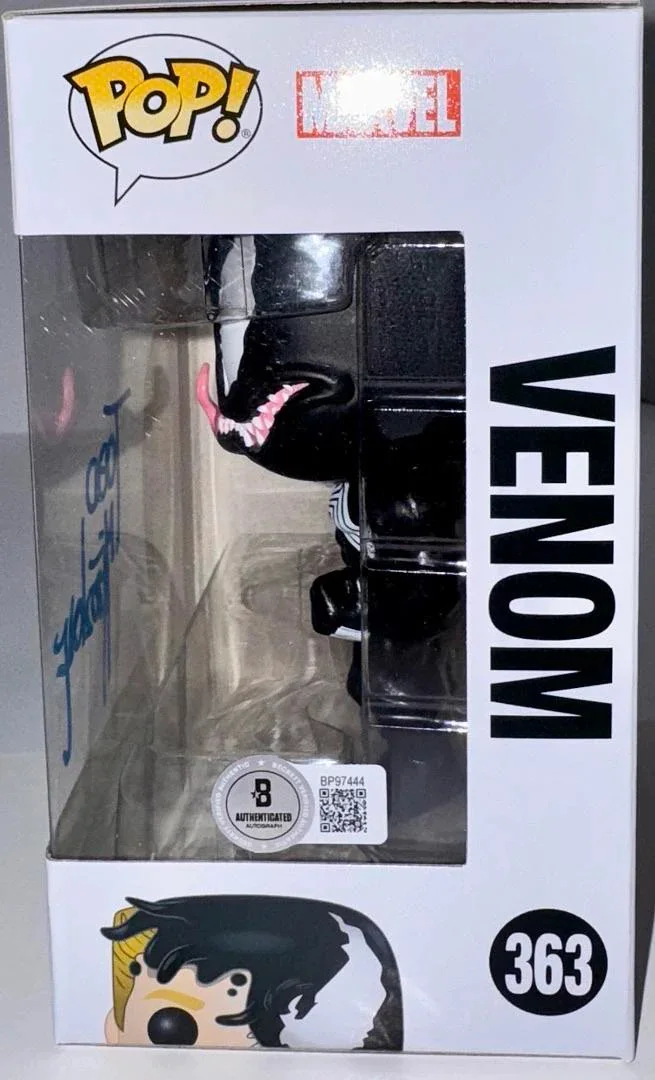 Todd McFarlane Signed Funko Pop #363 "Venom" (Marvel) - Beckett COA, image 3