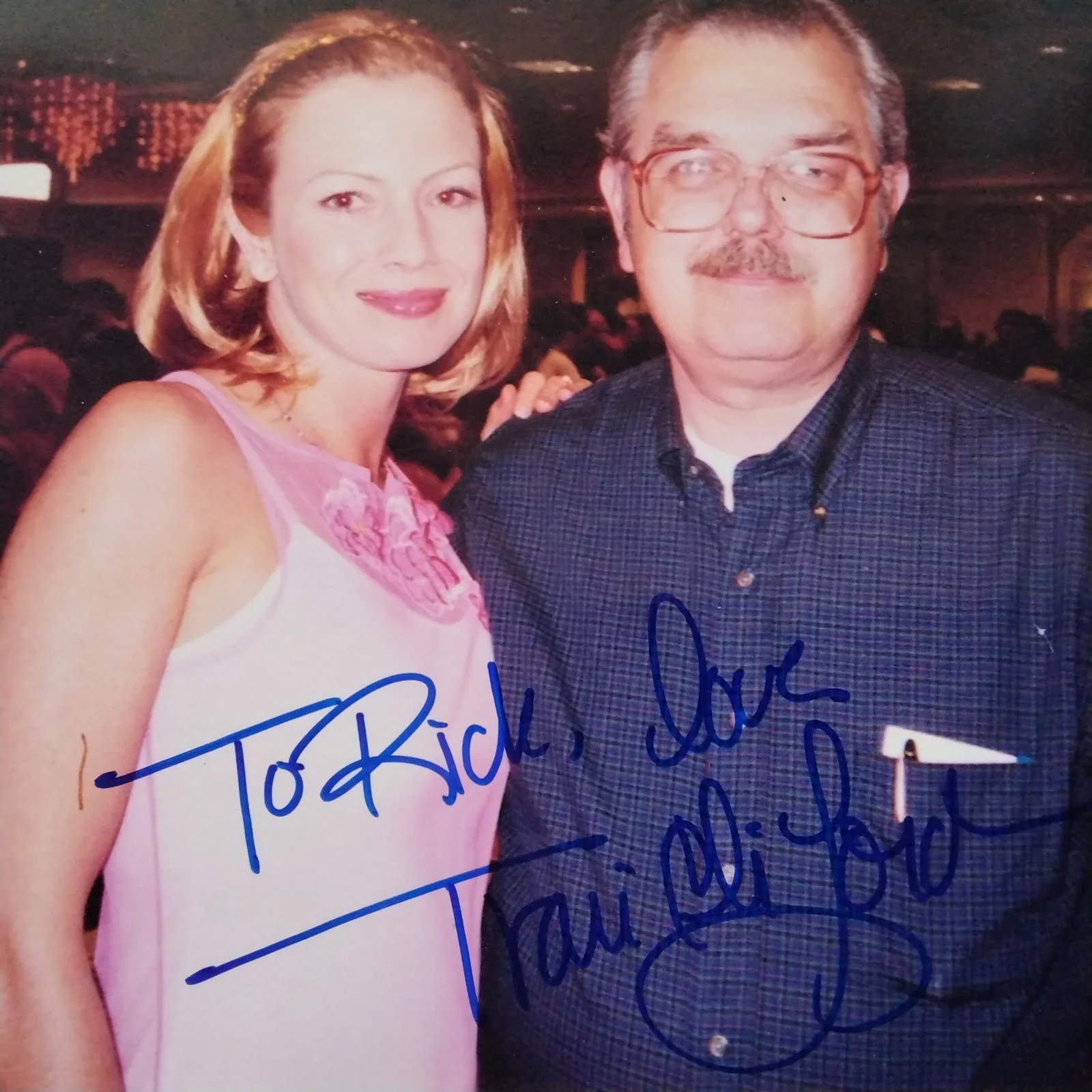 Traci Lords SIGNED Photo 90s Movie Actress Cry Baby Blade Skinner Adult Films, изображение 3