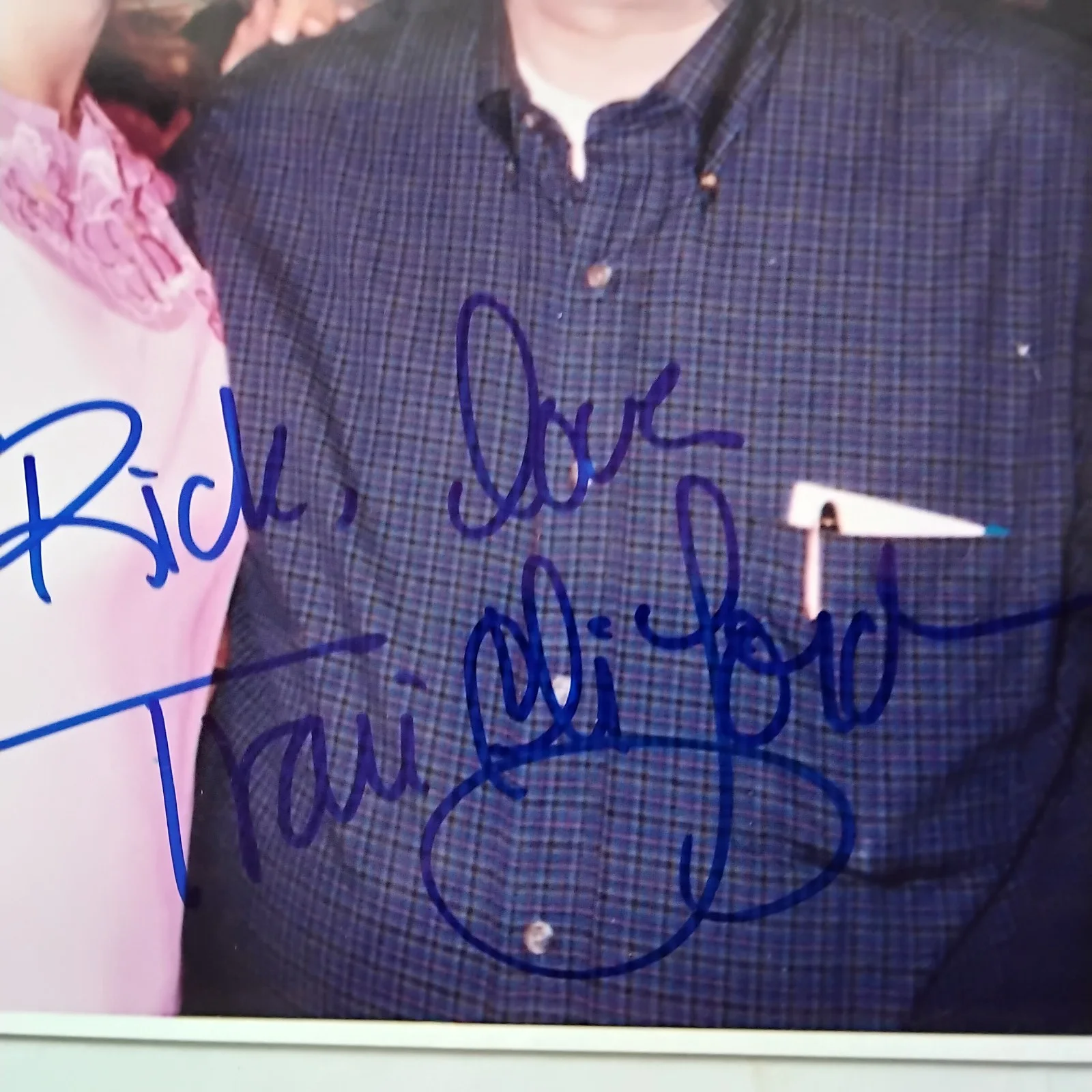 Traci Lords SIGNED Photo 90s Movie Actress Cry Baby Blade Skinner Adult Films, изображение 5