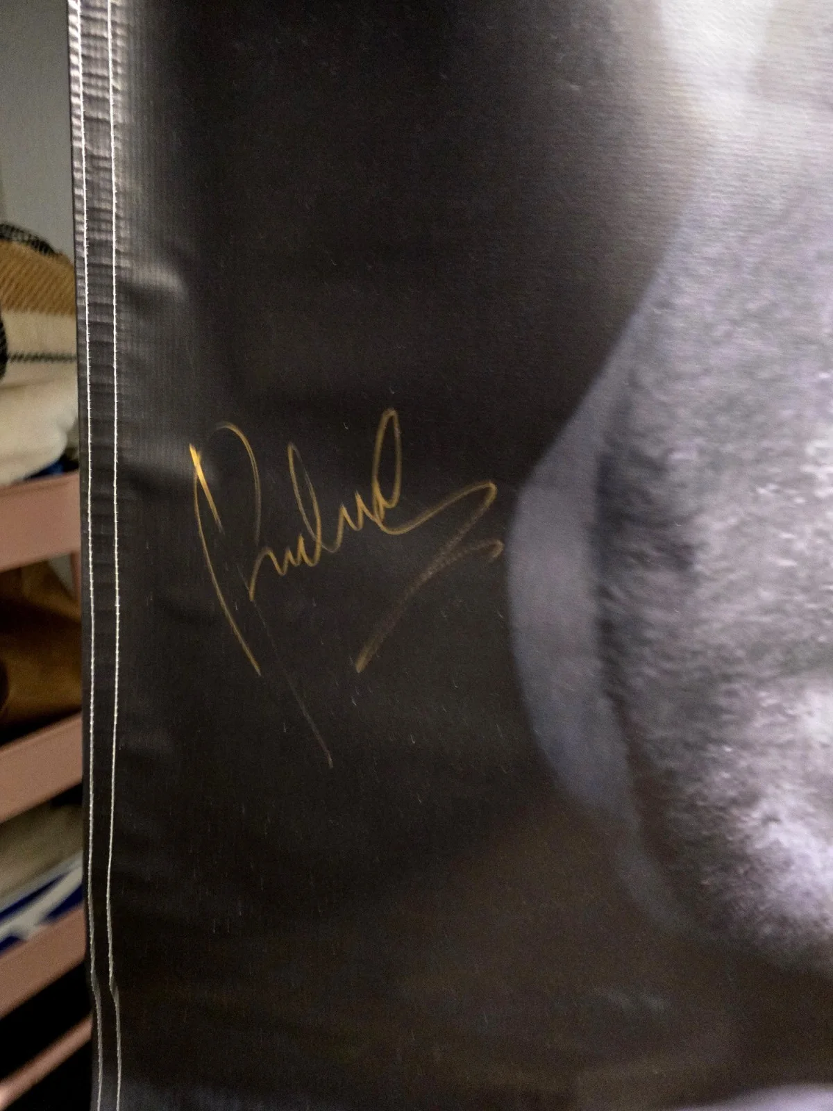 Paul Wesley, Ian Somerhalder — Paul Wesley Signed / Autographed 5' X 5' TVD The Vampire Diaries Banner, image 3
