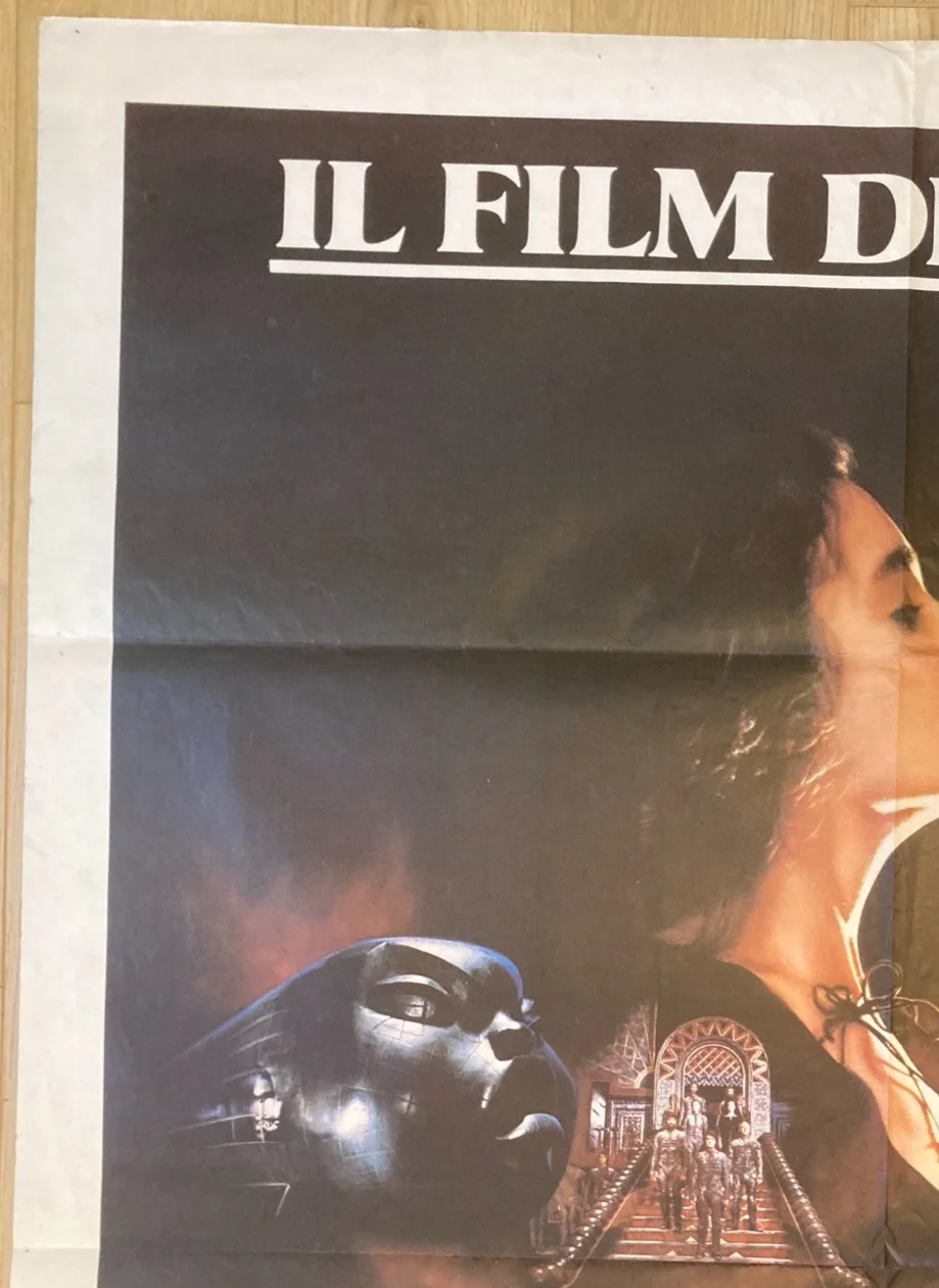 DUNE (Advance) 1984 Original Cinema ITALIAN 2 Fogli Movie POSTER 39x55in Rare, изображение 2