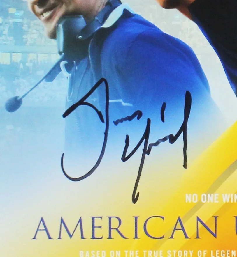 Dennis Quaid — Dennis Quaid Signed Unframed 11x17 American Underdog Movie Poster, изображение 2