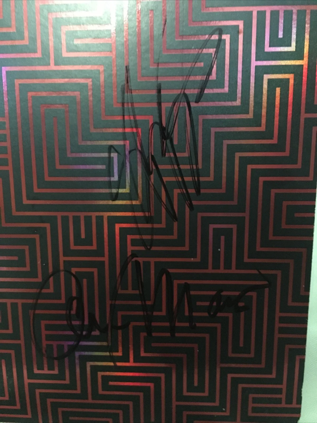 The Black Angels Signed Wilderness Of Mirrors Opaque Red Vinyl Two LP, image 3