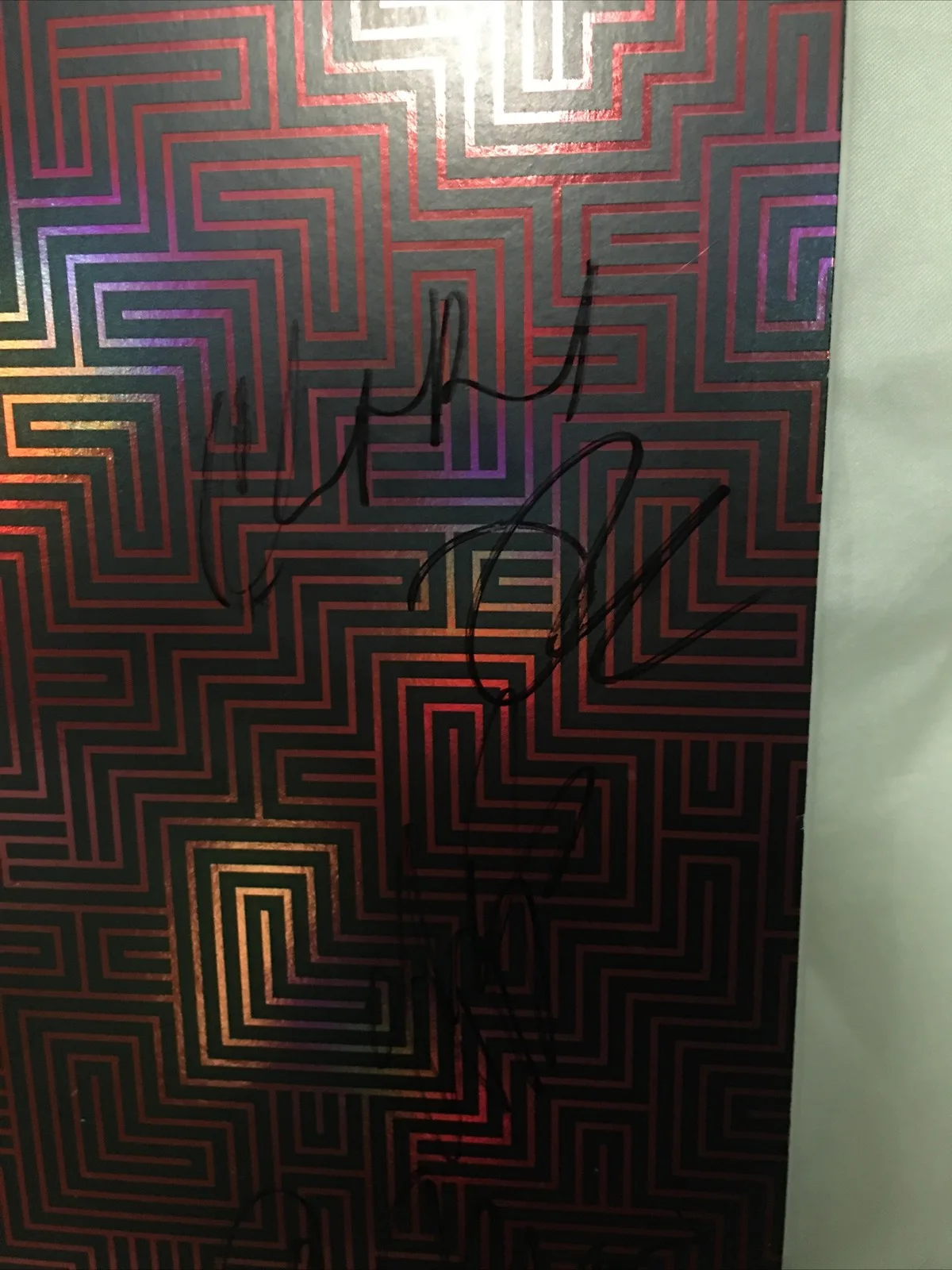 The Black Angels Signed Wilderness Of Mirrors Opaque Red Vinyl Two LP, image 4