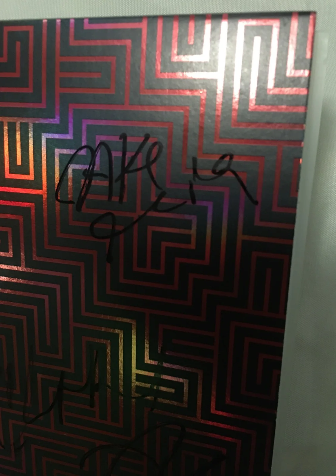 The Black Angels Signed Wilderness Of Mirrors Opaque Red Vinyl Two LP, image 5