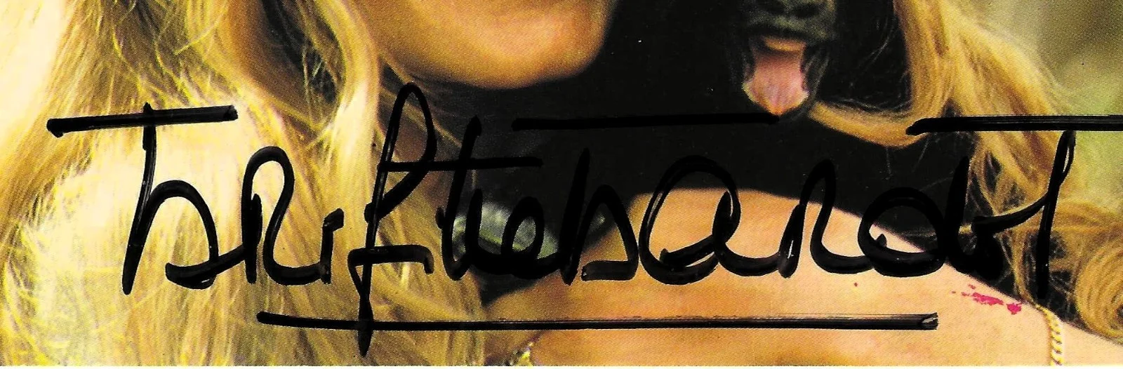BRIDGET BARDOT signed postcard AND GOD CREATED WOMAN coa, image 2