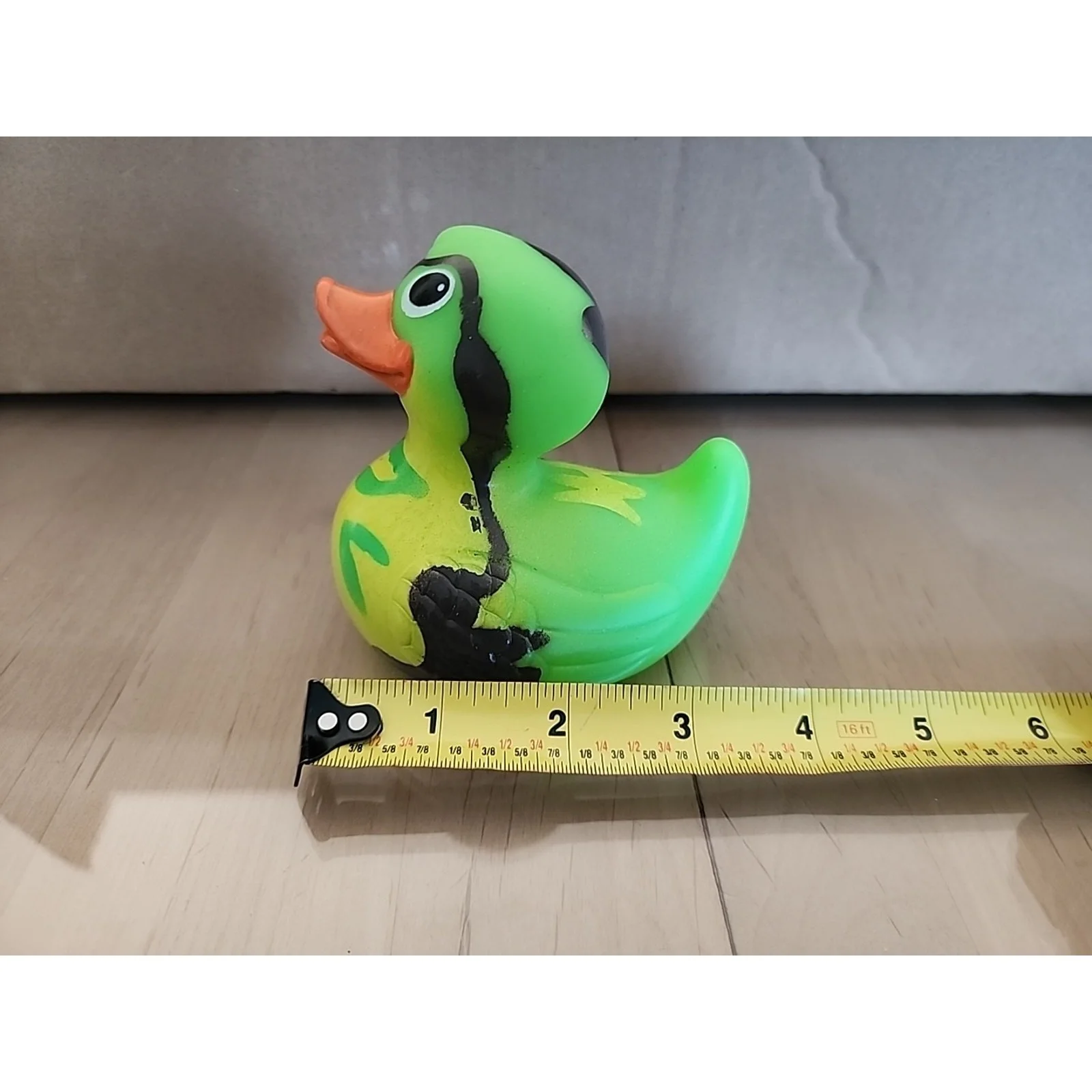 Miss Kay Robertson — 3" Camouflage Rubber Duck Autographed by Miss Kay Robertson Duck Dynasty, image 3