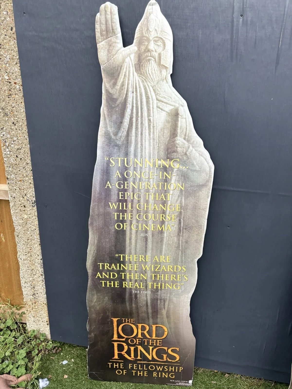 Lots Of The Rings Standee 3D Original 2001 Ex-cinema Licenced Very Rare LOTR, изображение 2
