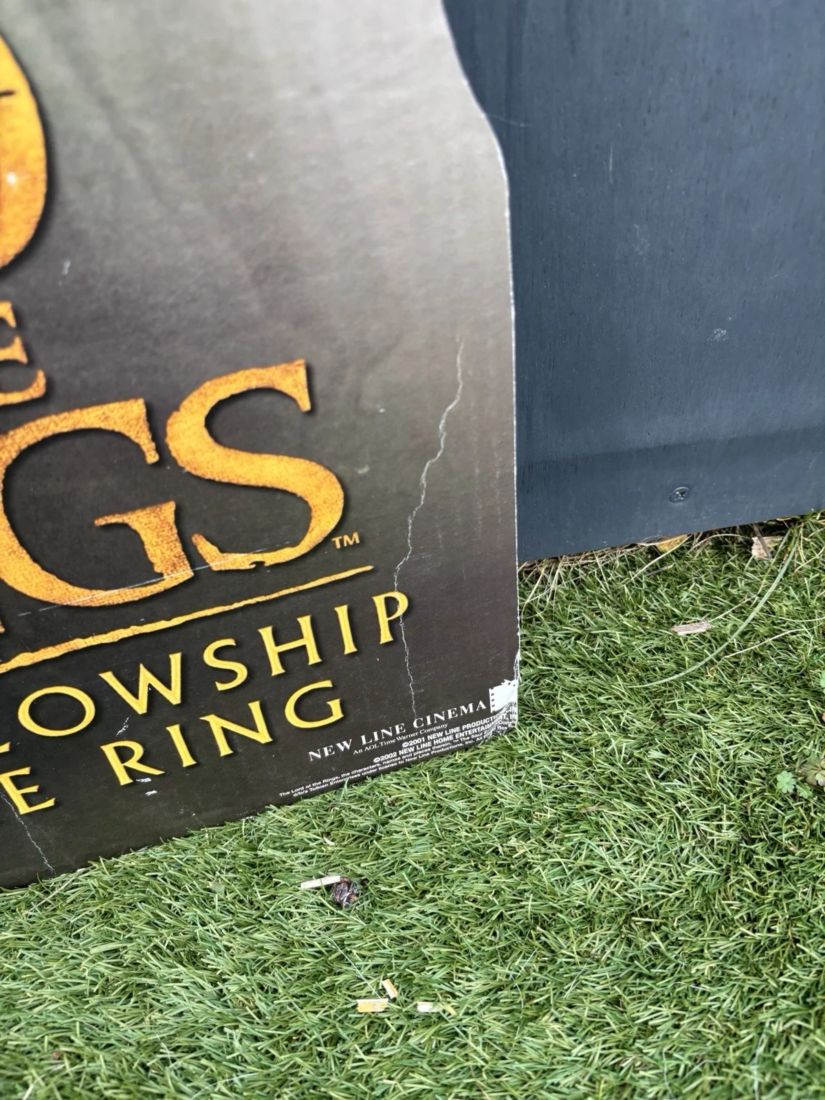 Lots Of The Rings Standee 3D Original 2001 Ex-cinema Licenced Very Rare LOTR, изображение 3