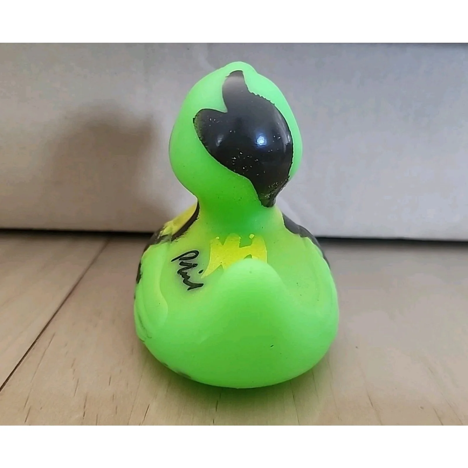 Phil Robertson — 3" Camouflage Rubber Duck Autographed by Phil Robertson of Duck Dynasty, image 4