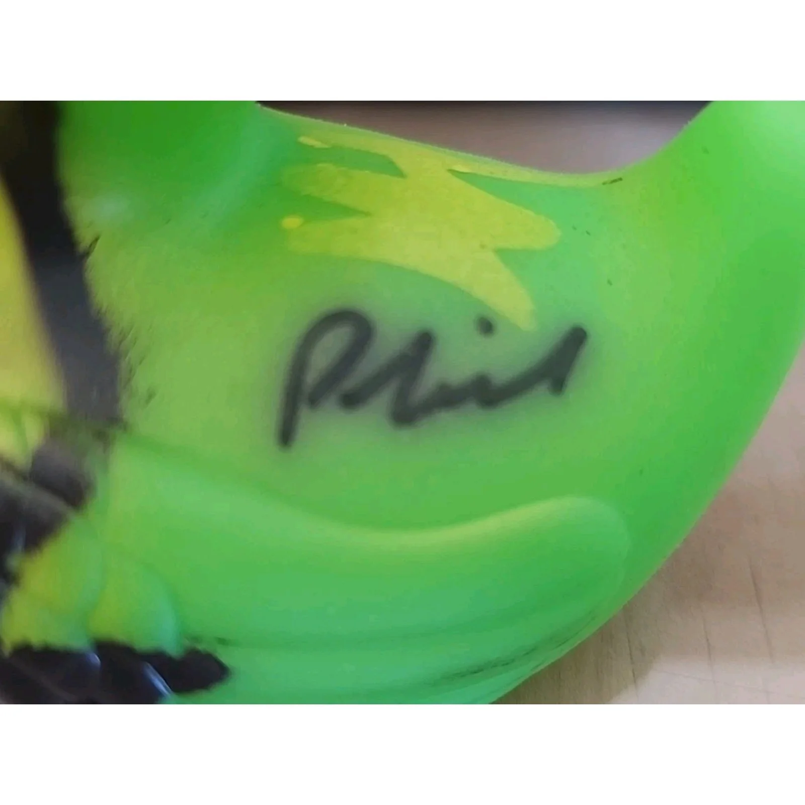 Phil Robertson — 3" Camouflage Rubber Duck Autographed by Phil Robertson of Duck Dynasty, image 5