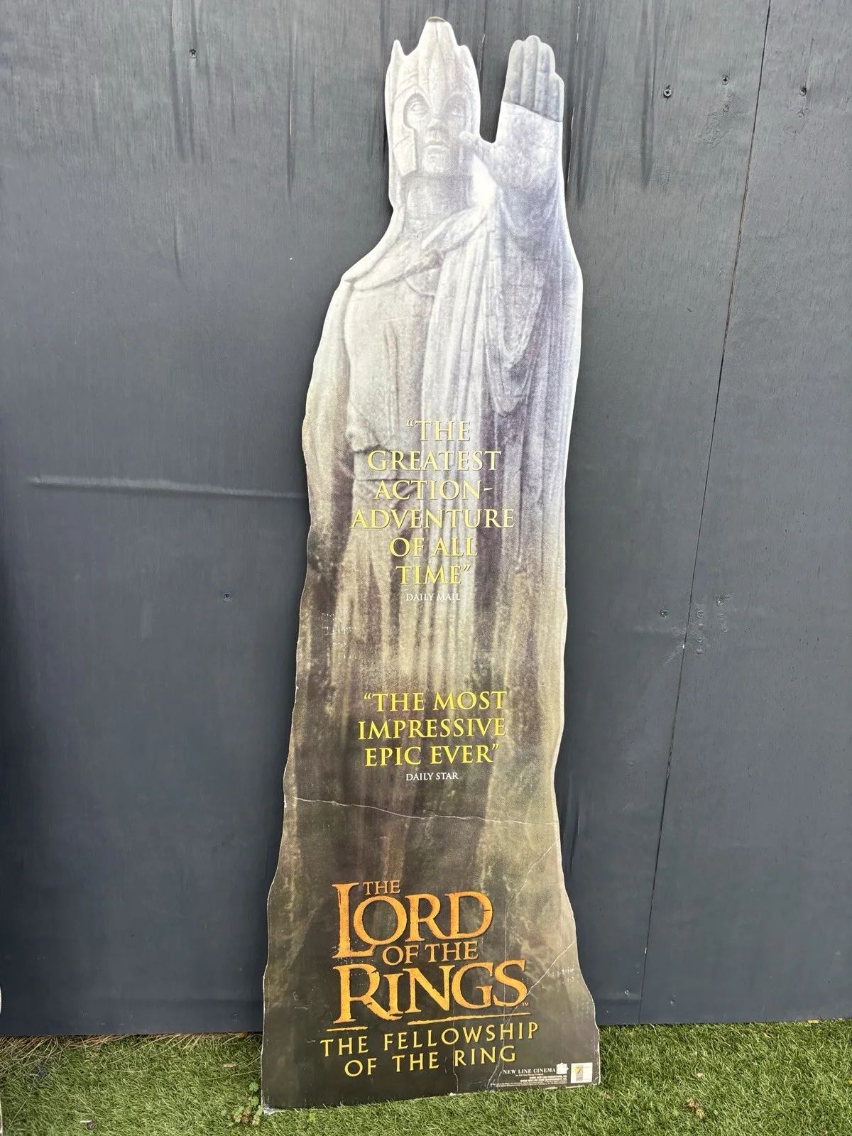 Lots Of The Rings Standee 3D Original 2001 Ex-cinema Licenced Very Rare LOTR, изображение 2