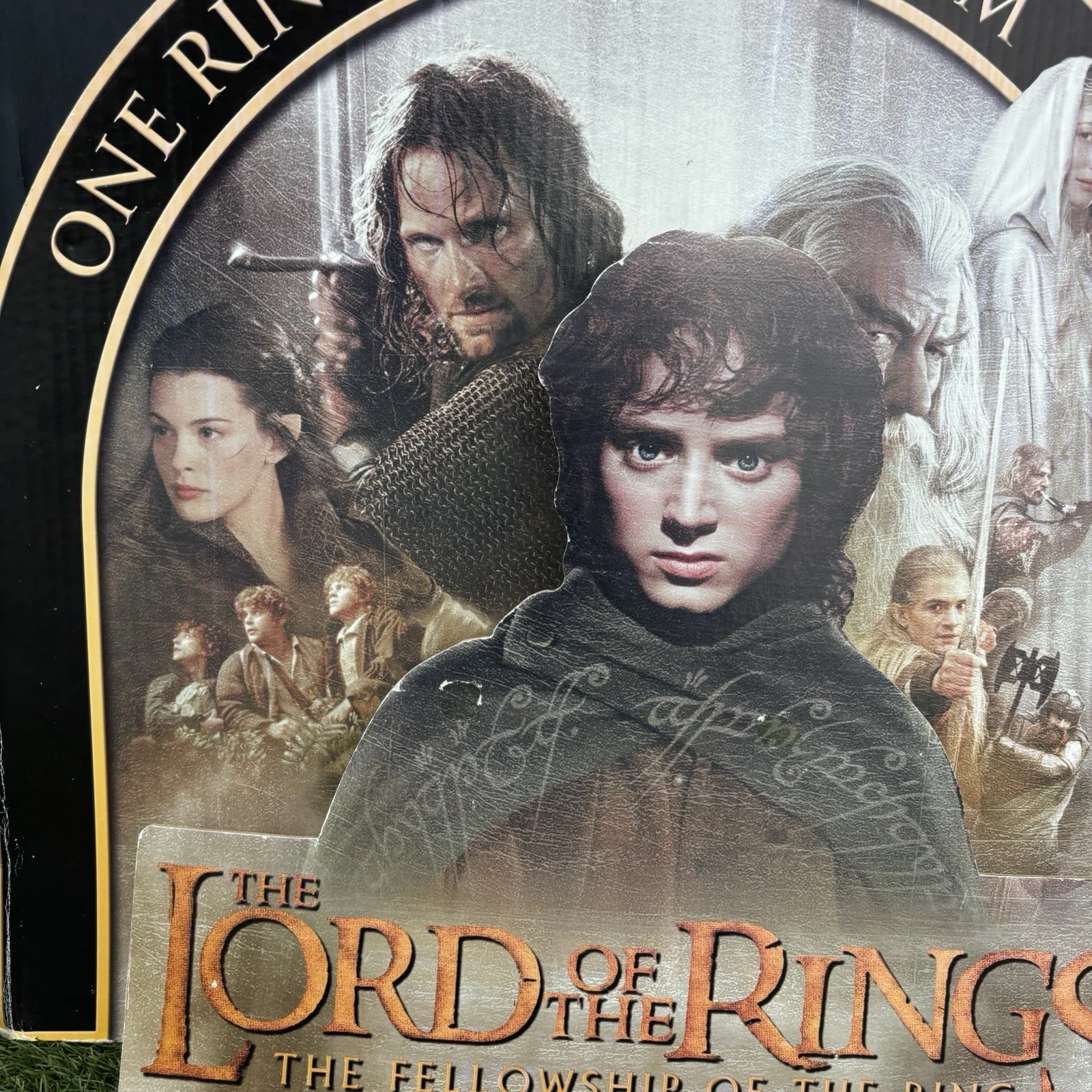 Lots Of The Rings Standee 3D Original 2001 Ex-cinema Licenced Very Rare LOTR, изображение 3