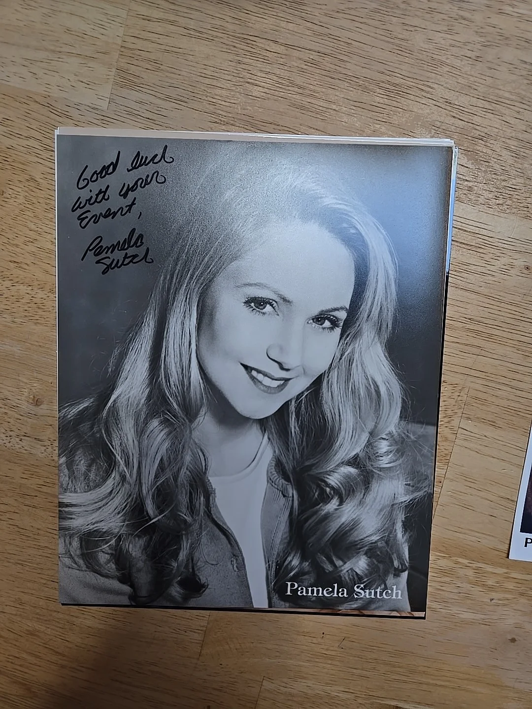 Pamela Sutch — Pamela Sutch Signed Photo 8 X 10 And 5 X 7 Trakked B Movie QUEEN, изображение 3