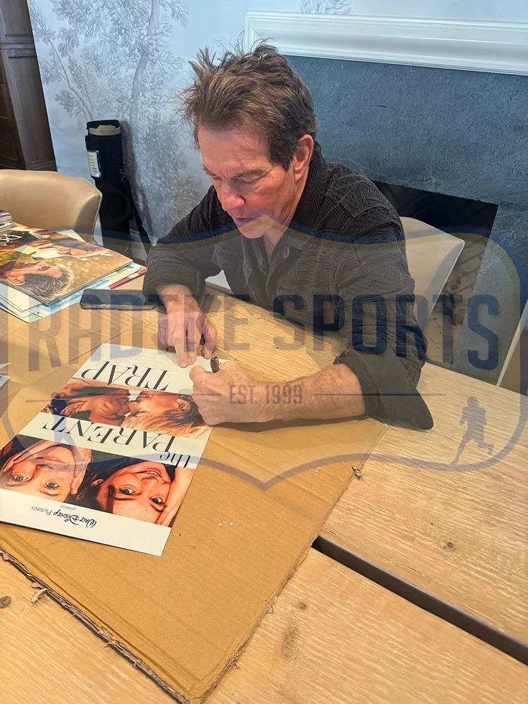 Dennis Quaid — Dennis Quaid Signed Parent Trap Unframed 11x17 Movie Poster, image 3