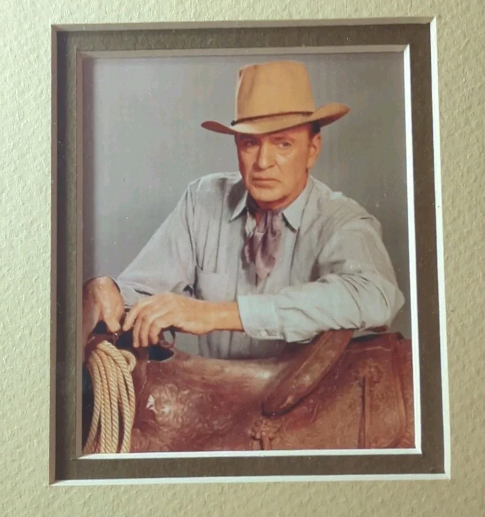 Gary Cooper Matted Display, image 3