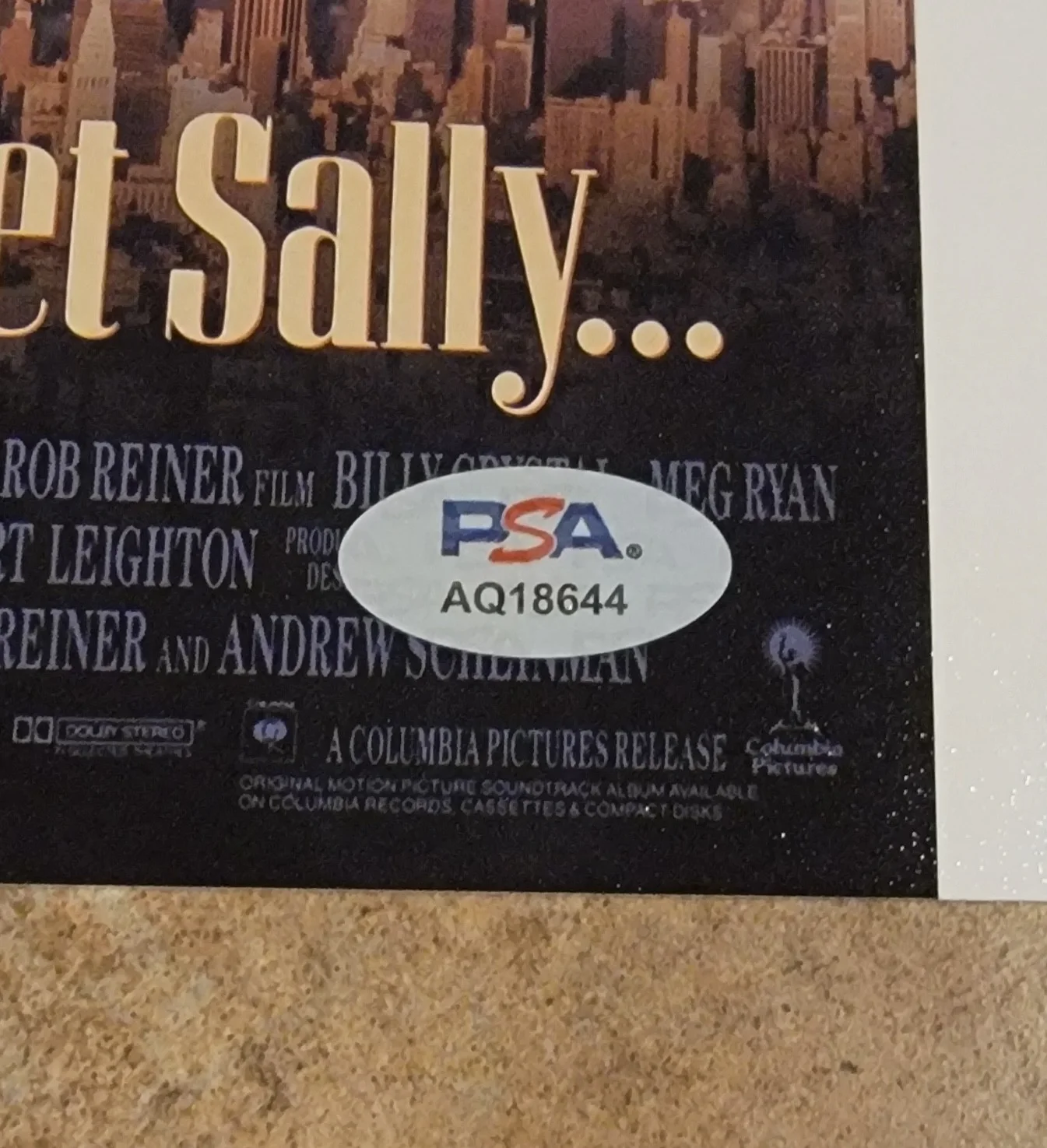 Rob Reiner — Rob Reiner signed 8x10 photo PSA DNA autograph When Harry Met Sally, image 2