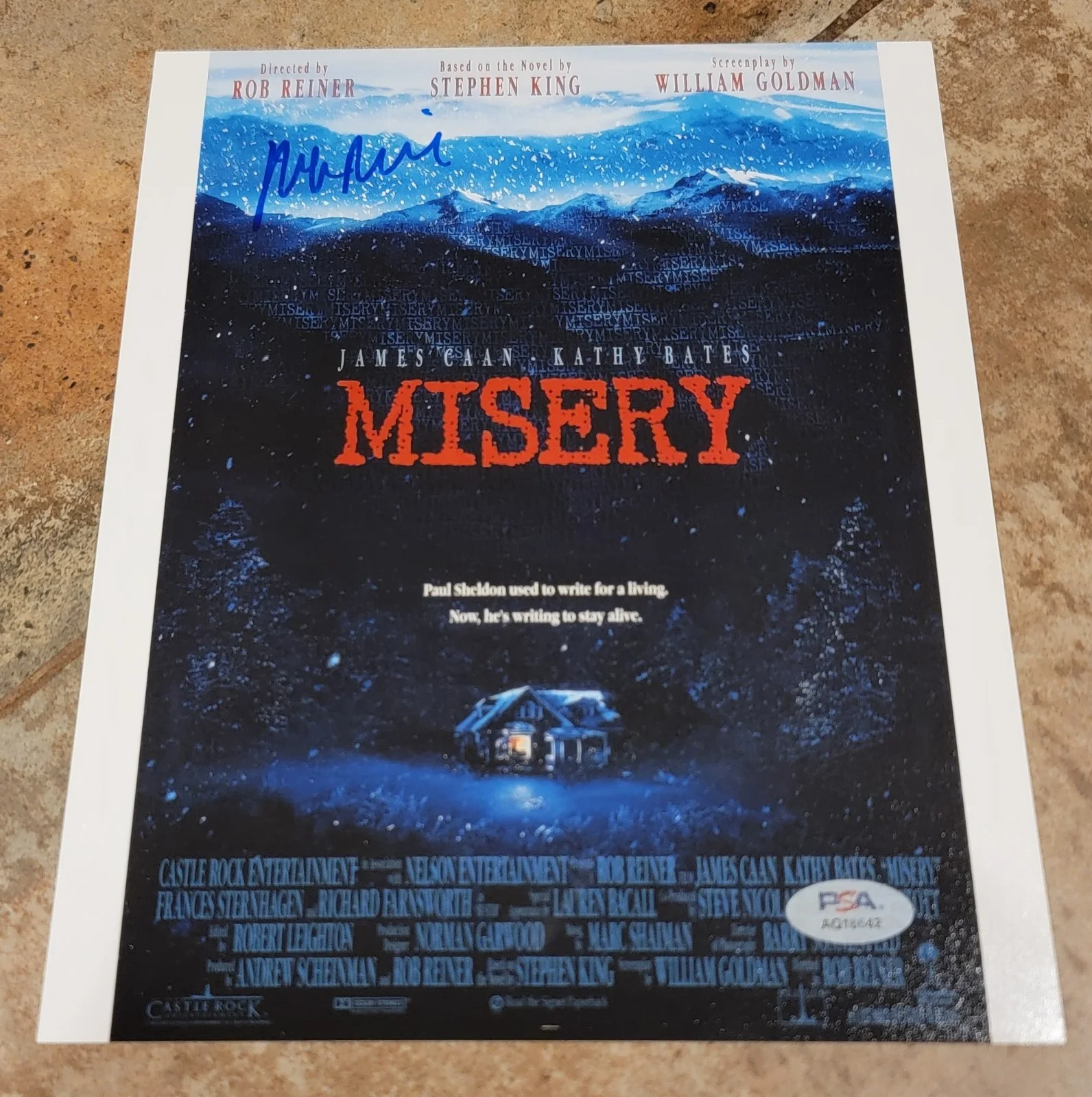 Rob Reiner — Rob Reiner signed 8x10 photo PSA DNA autograph Misery