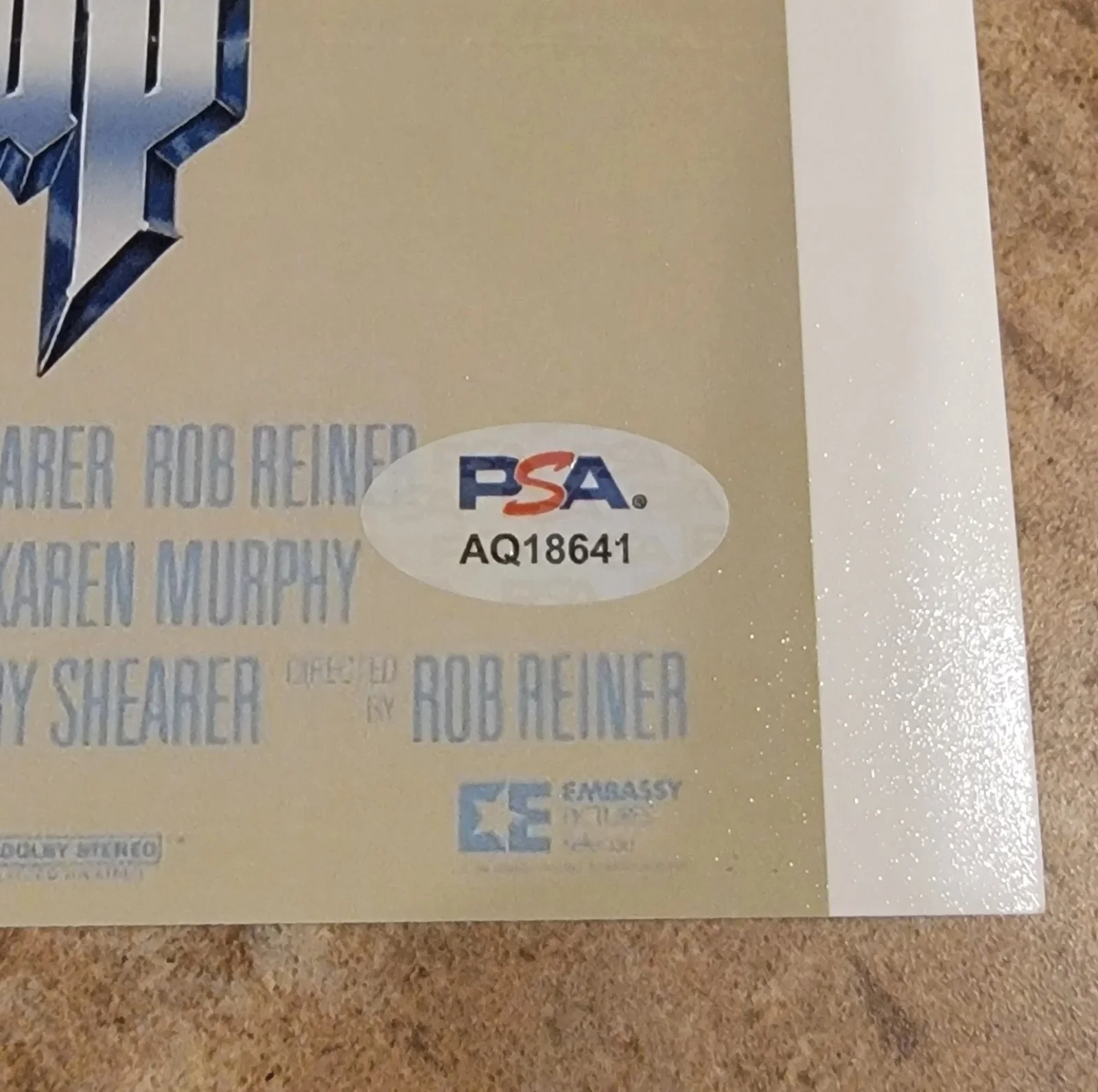 Rob Reiner — Rob Reiner signed 8x10 photo PSA DNA autograph This is Spinal Tap, изображение 2