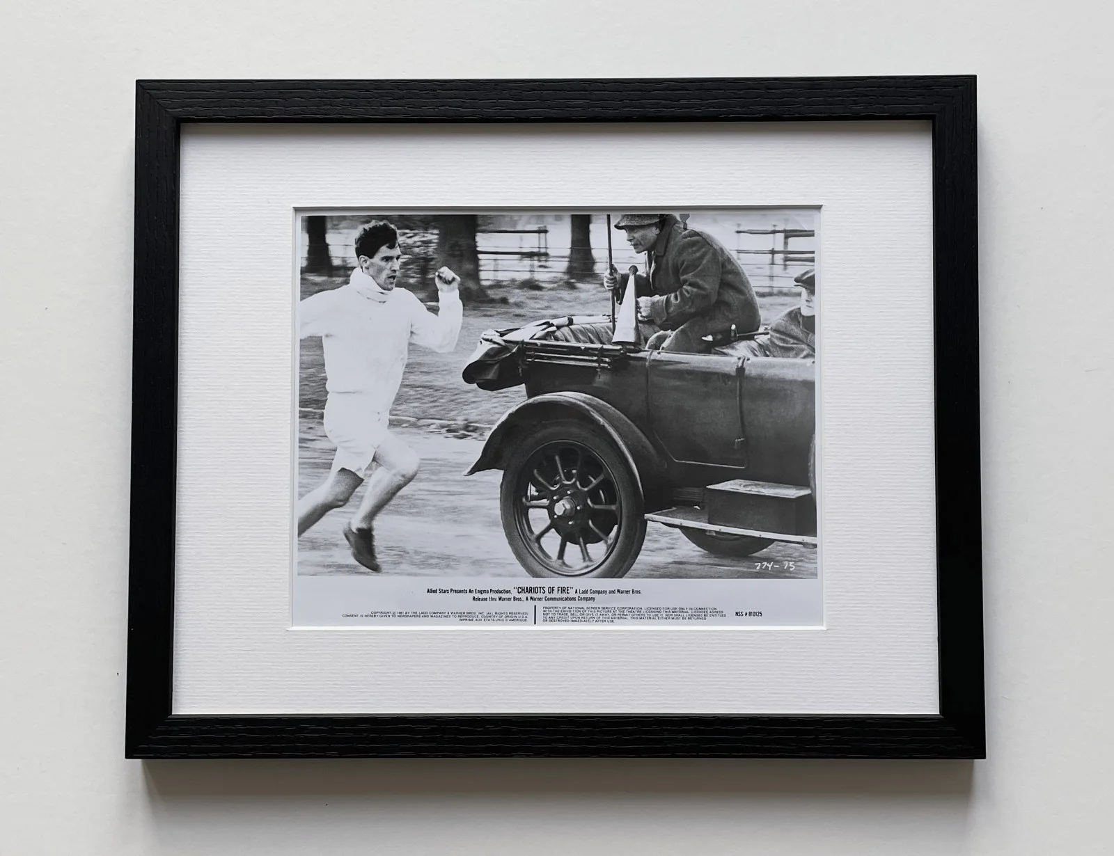 Chariots of Fire Original Framed 8X10 Inch B&W Press Publicity Still, image 2