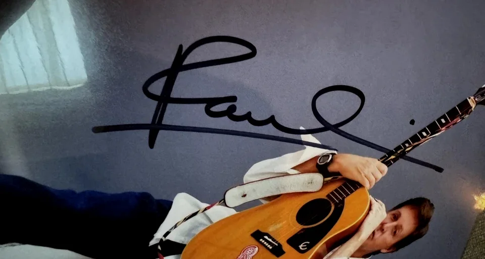 PAUL McCARTNEY — THE BEATLES / PAUL McCARTNEY / GENUINE HAND-SIGNED/ 8 x 10 / TODD MUELLER LOA, image 4