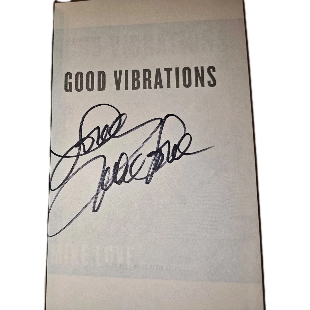 Mike Love *SIGNED* Good Vibrations Book - The Beach Boys - Rock & Roll HOF, изображение 2