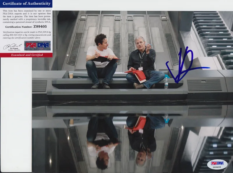 JJ Abrams — JJ Abrams Star Wars The Force Awakens Signed Autograph 8x10 Photo PSA/DNA COA #8
