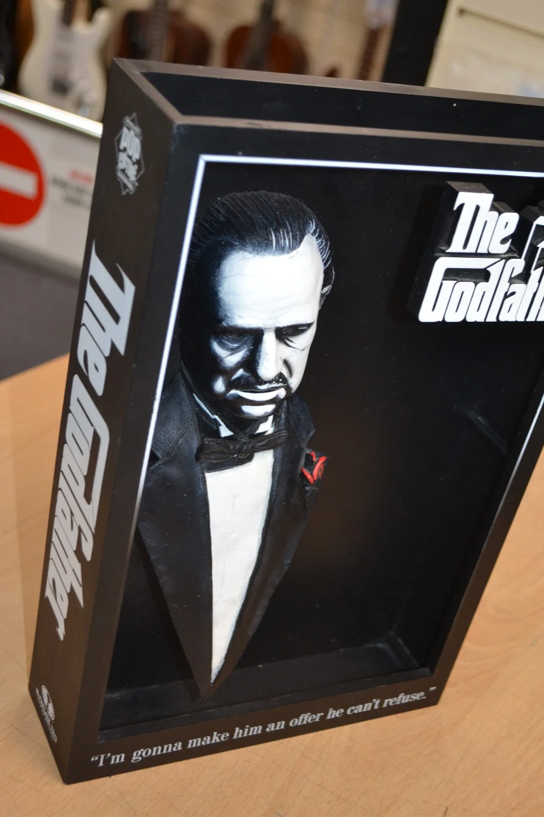 The Godfather Don Corleone 3D Movie Poster Pop Culture Wall Art McFarlane Toys, изображение 2