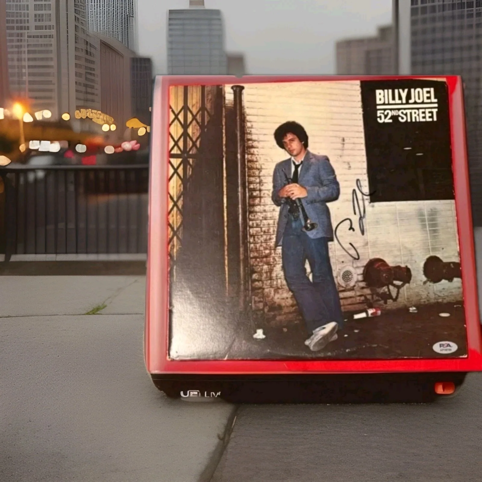 Billy Joel 52nd Street Vinyl Album Signed Autographed PSA, изображение 2