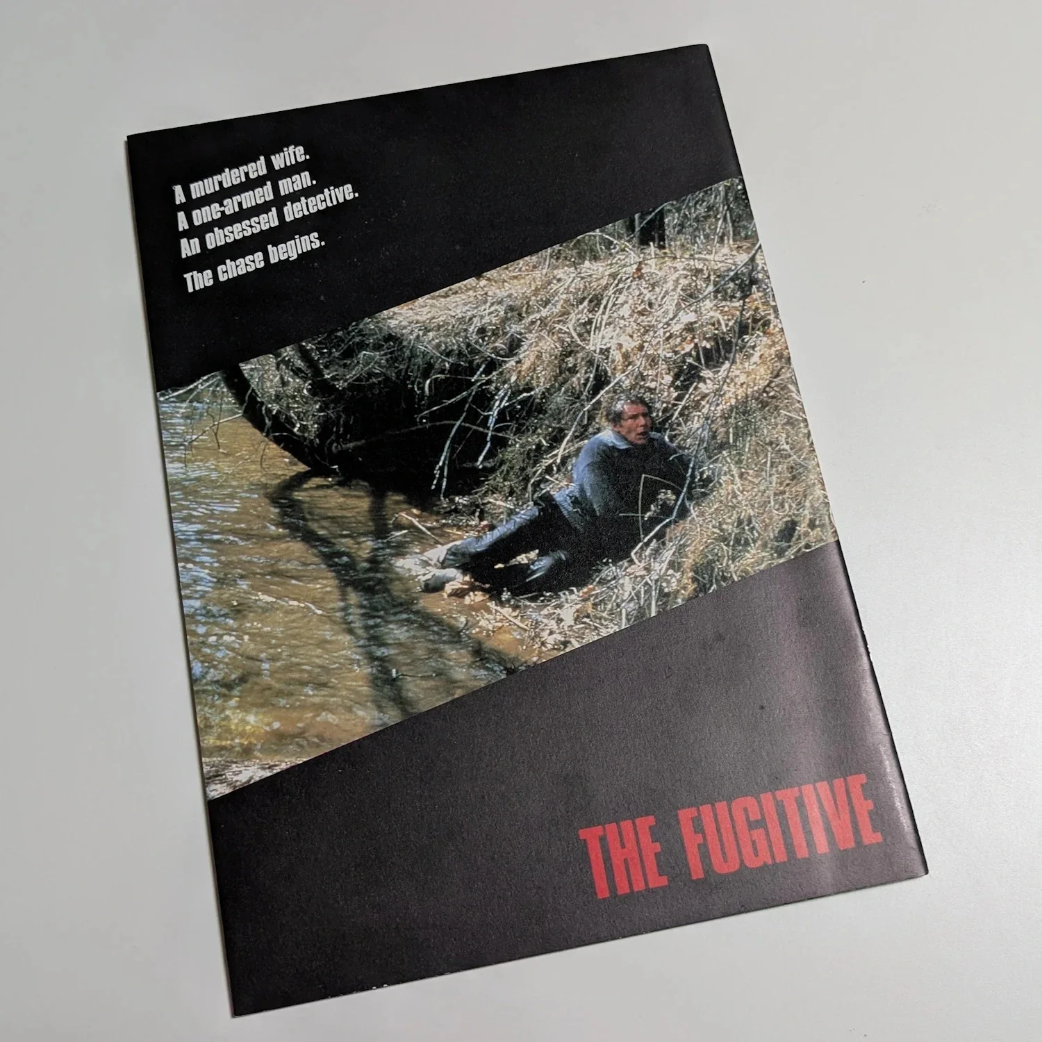 The FUGITIVE (1993) Vintage Japanese Movie Programme! Harrison Ford, 20 pages, изображение 2