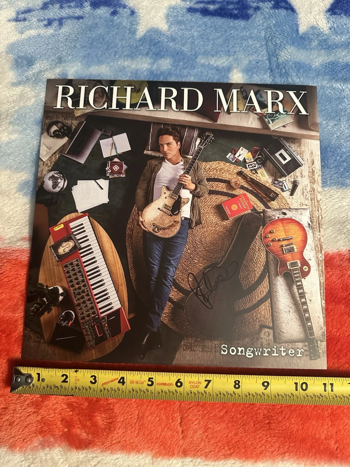 Richard Marx Autographed Signed Songwriter 11X11 Album Insert, изображение 2