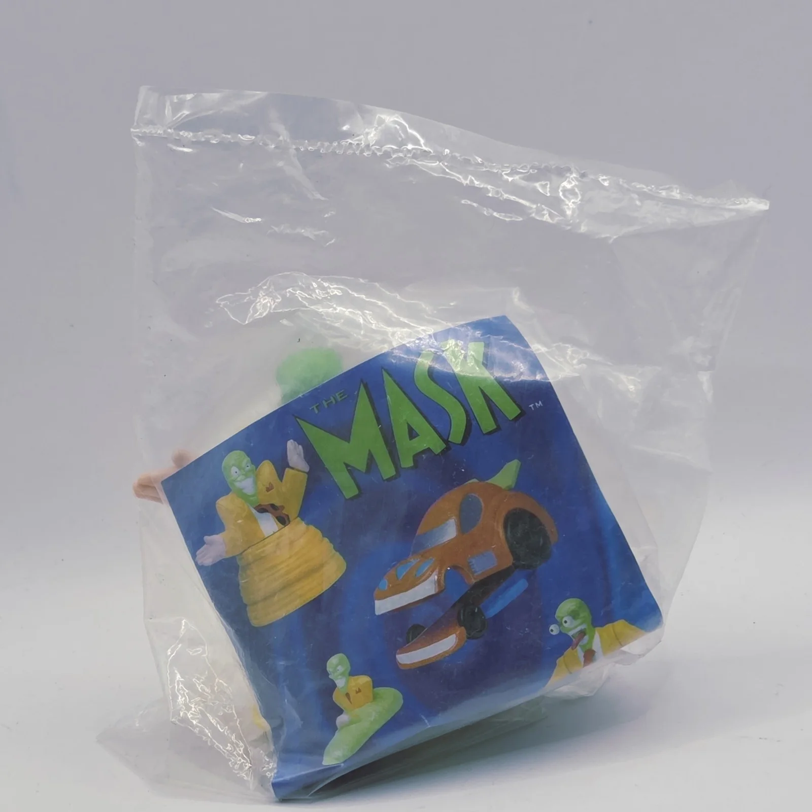 The Mask Movie 1998 Burger King Kids Club Toys - Jim Carrey Figure, изображение 3