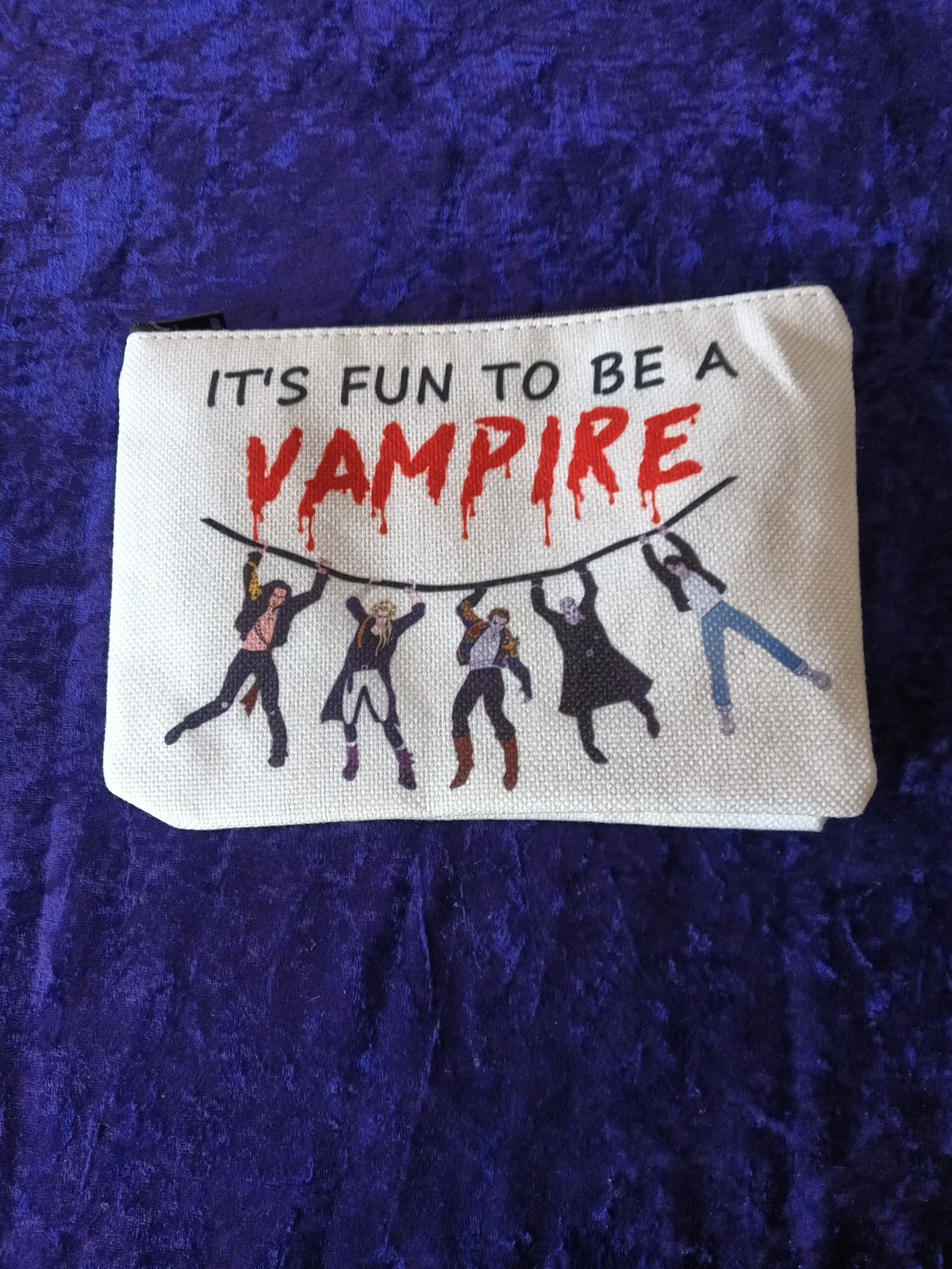 IT'S FUN TO BE A VAMPIRE THE LOST BOYS SMALL BAG MAKE UP TOILETRIES PENCIL CASE, изображение 2