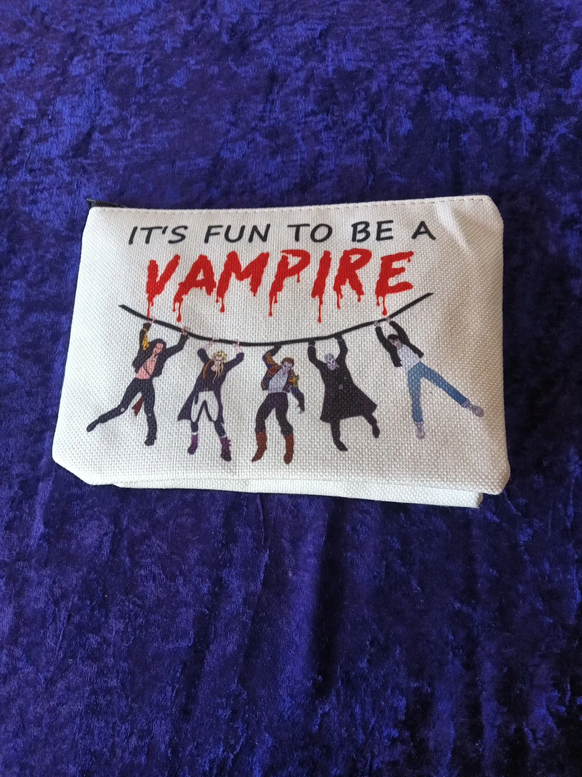 IT'S FUN TO BE A VAMPIRE THE LOST BOYS SMALL BAG MAKE UP TOILETRIES PENCIL CASE, изображение 5