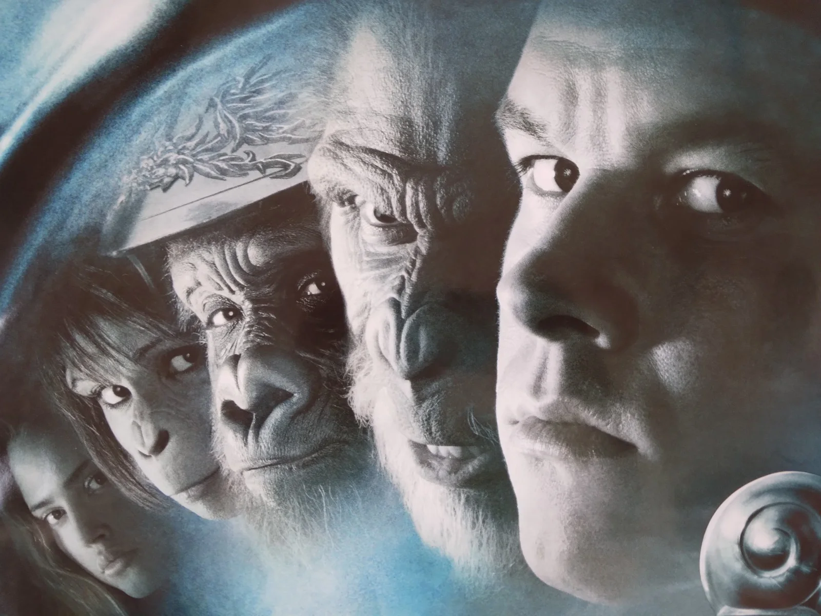 Planet of the Apes original movie 2001 poster UK quad, изображение 2