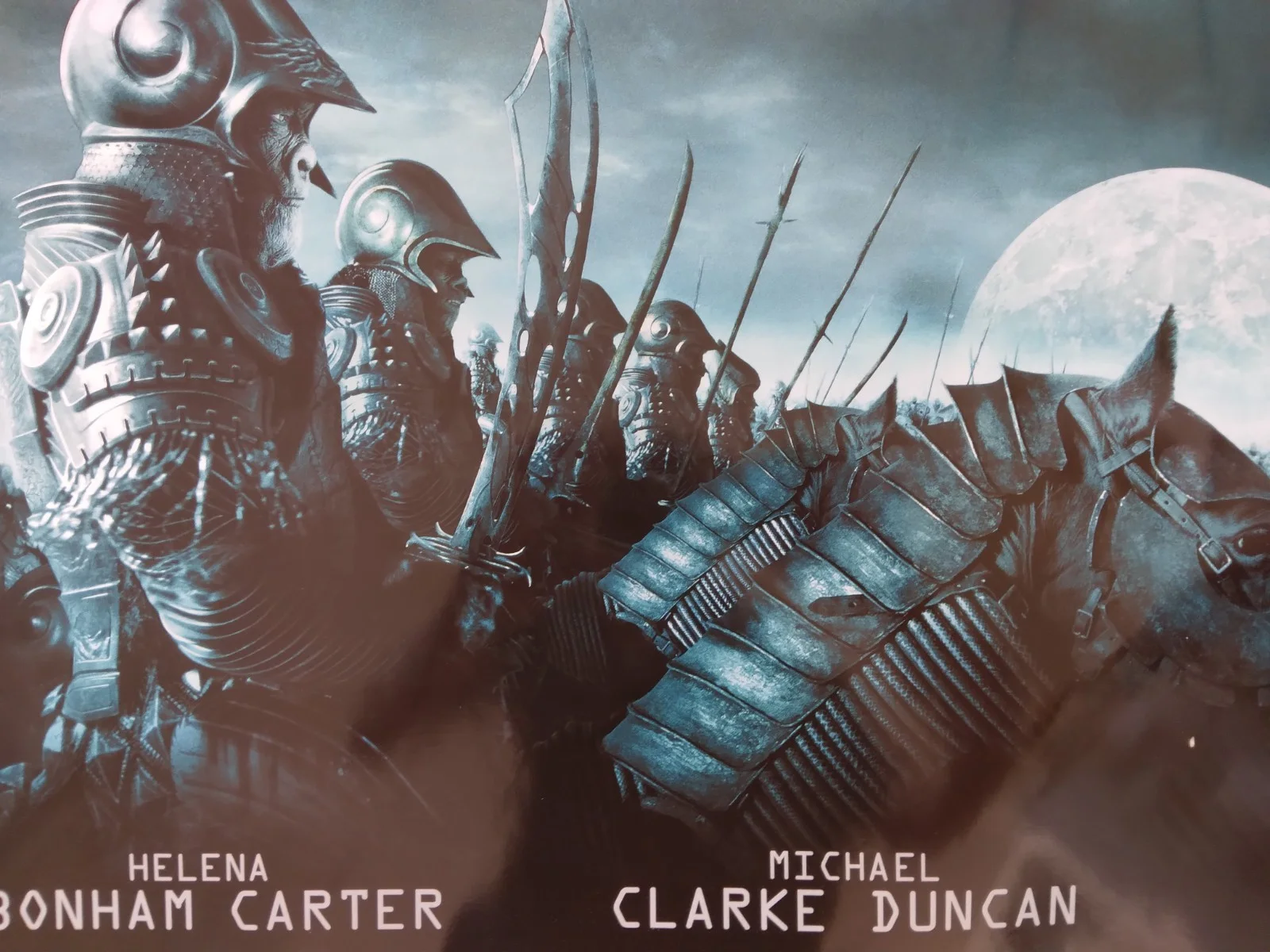 Planet of the Apes original movie 2001 poster UK quad, изображение 3