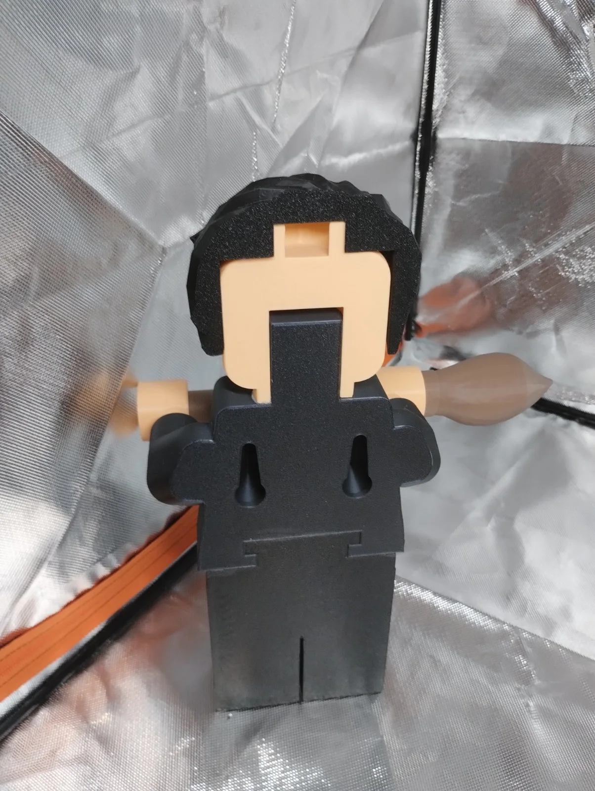 Harry Potter style Brickman Toilet Roll Holder 3D Printed, image 4