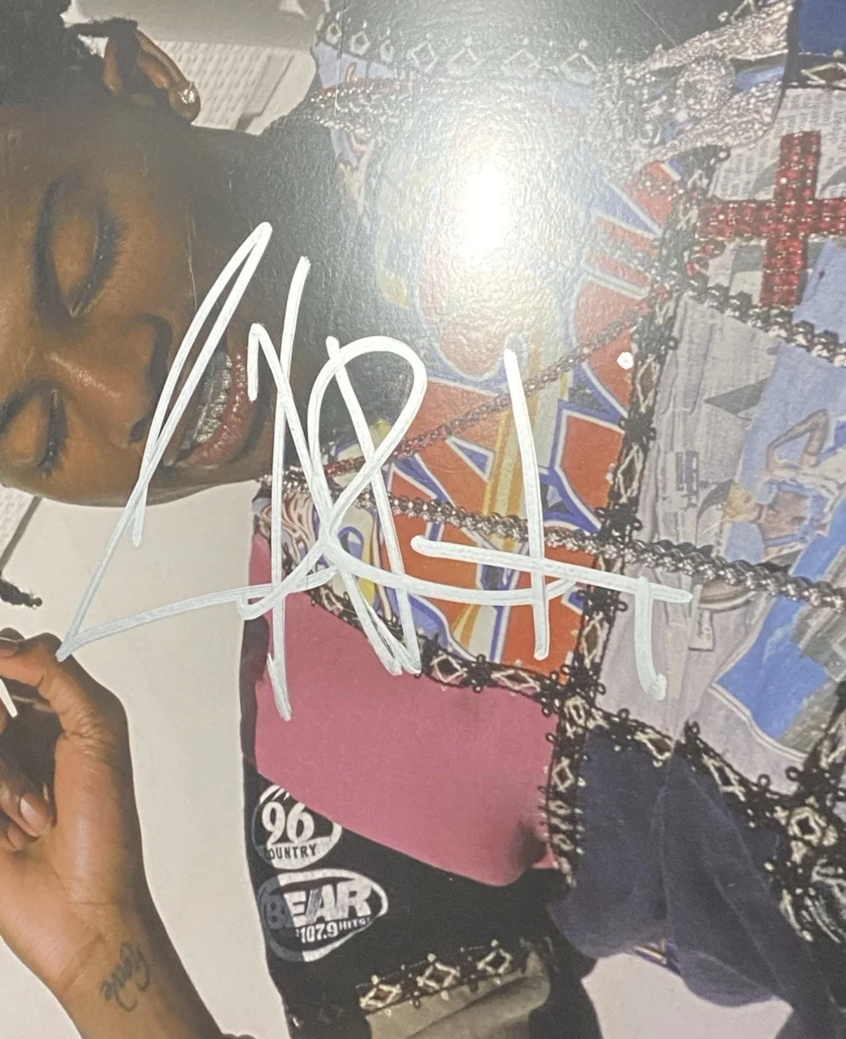 PLAYBOI CARTI SIGNED AUTOGRAPHED VINYL RARE SELF TITLED LOCATION PSA COA, image 2
