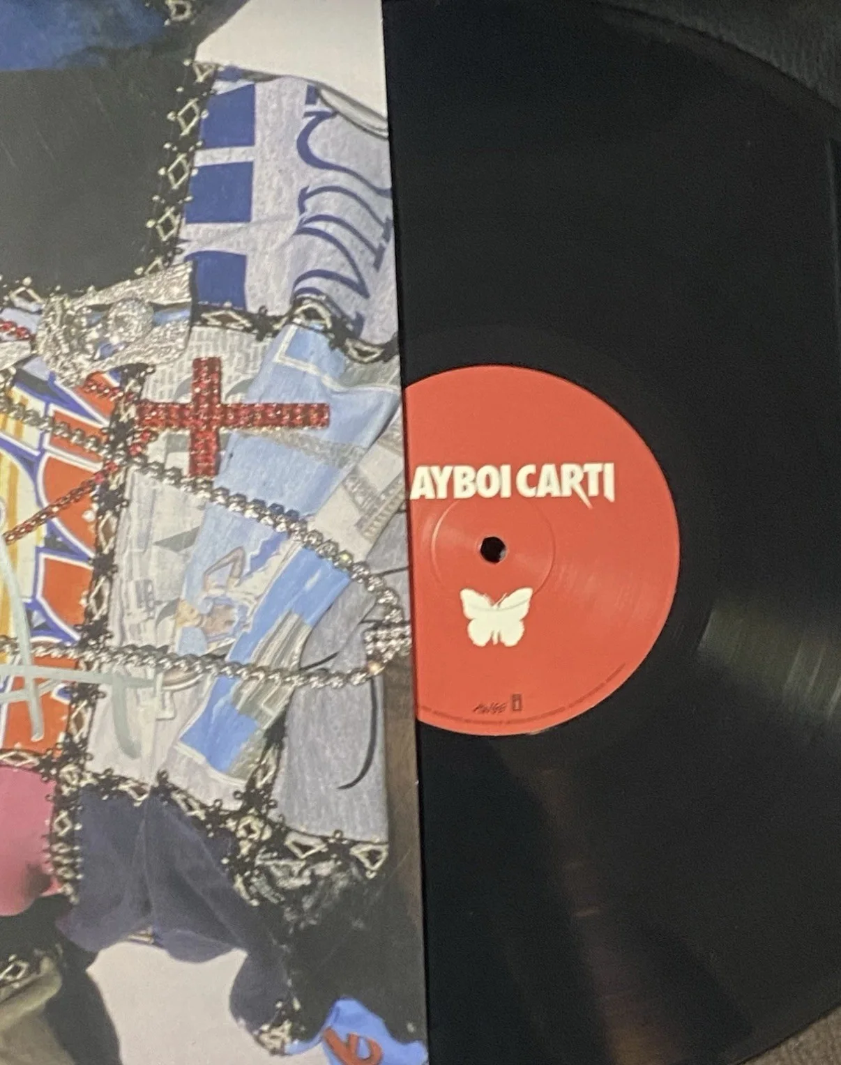 PLAYBOI CARTI SIGNED AUTOGRAPHED VINYL RARE SELF TITLED LOCATION PSA COA, image 4