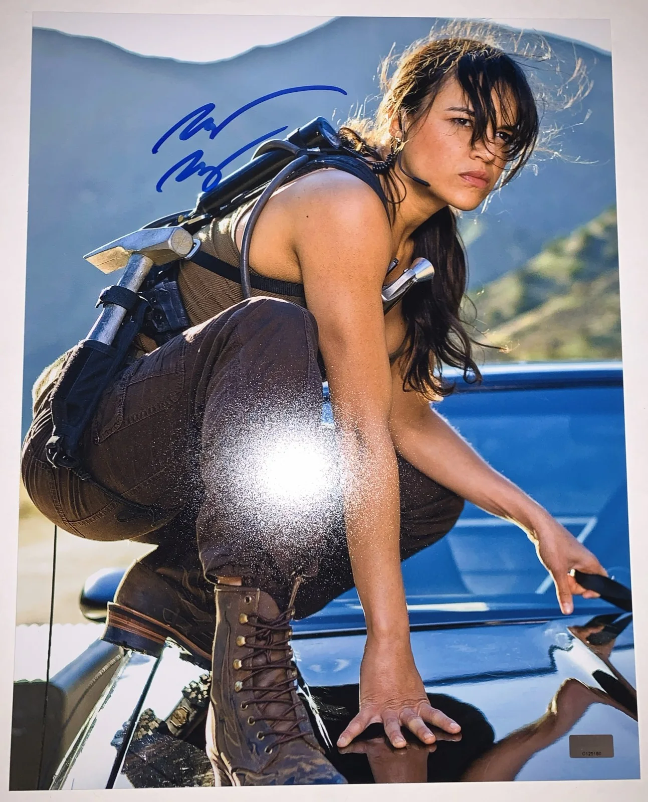 Michelle Rodriguez — Michelle Rodriguez ‘Fast & Furious’ Original Autographed 11x14 Photo w CoA & FSD