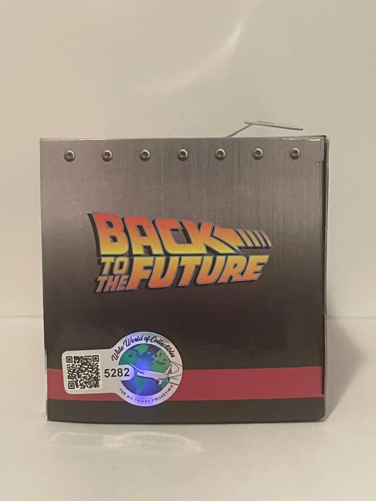 Michael J Fox, Christopher Lloyd — Michael J Fox + Christopher Lloyd Signed 1:32 DeLorean BTTF WWOC COA!, image 3